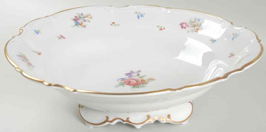 Mayfair (White, 7619) 10" Round Vegetable Bowl by Hutschenreuther-1