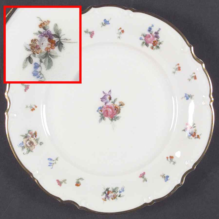 Mayfair (White, 7619) Salad Plate by Hutschenreuther-1