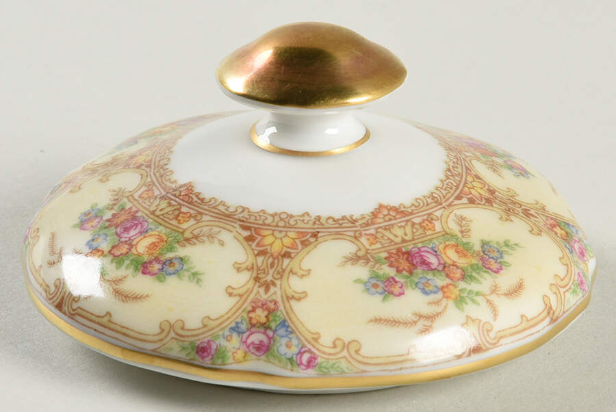 The Meadowbrook Lid for Sugar Bowl by Hutschenreuther-1