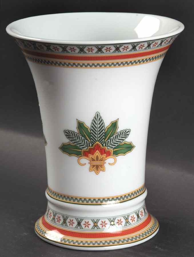 Merry Christmas 6" Vase by Hutschenreuther-1