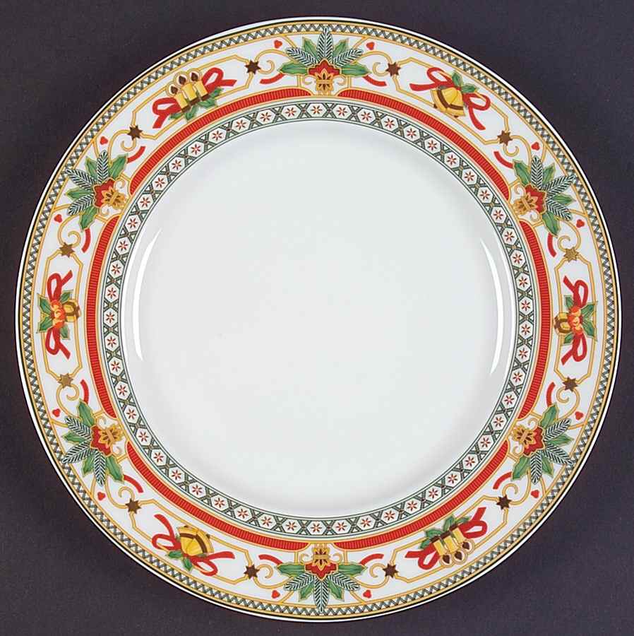 Merry Christmas Salad Plate by Hutschenreuther-1