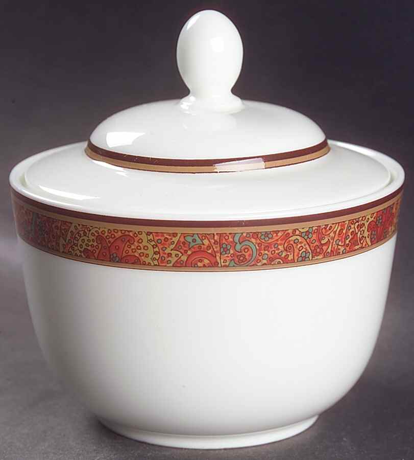 Medina Sugar Bowl & Lid by Hutschenreuther-1