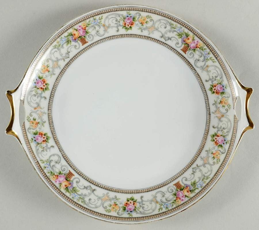 The Meriden Handled Cake Plate by Hutschenreuther-1