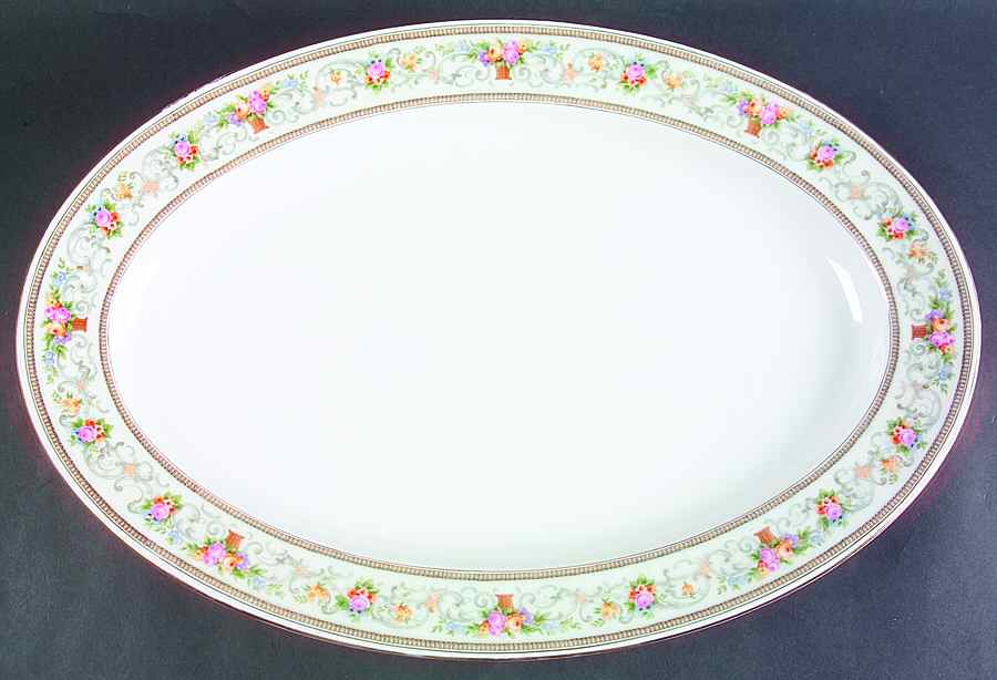 The Meriden 19" Oval Serving Platter by Hutschenreuther-1