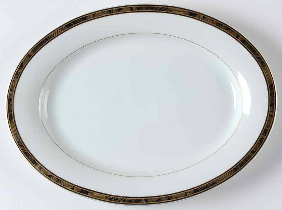 Milano (Galleria Line) 12" Oval Serving Platter by Hutschenreuther-1