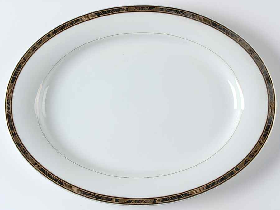 Milano (Galleria Line) 13" Oval Serving Platter by Hutschenreuther-1