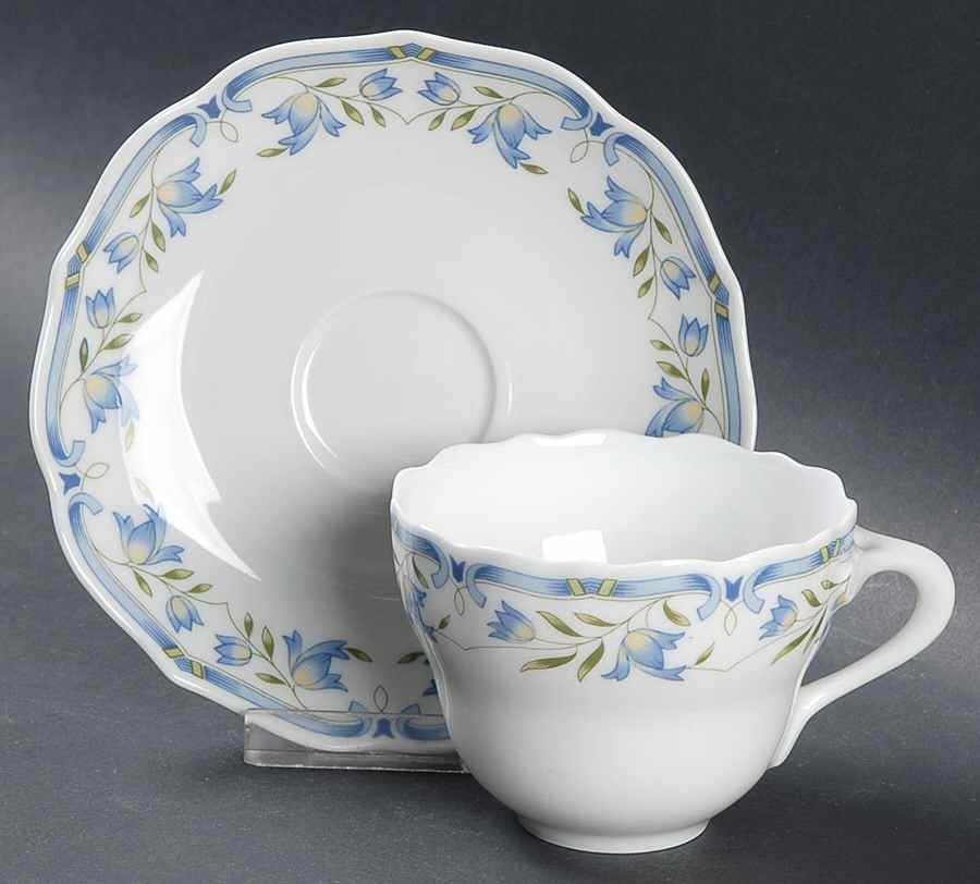 Miramare Flat Cup & Saucer Set by Hutschenreuther-1