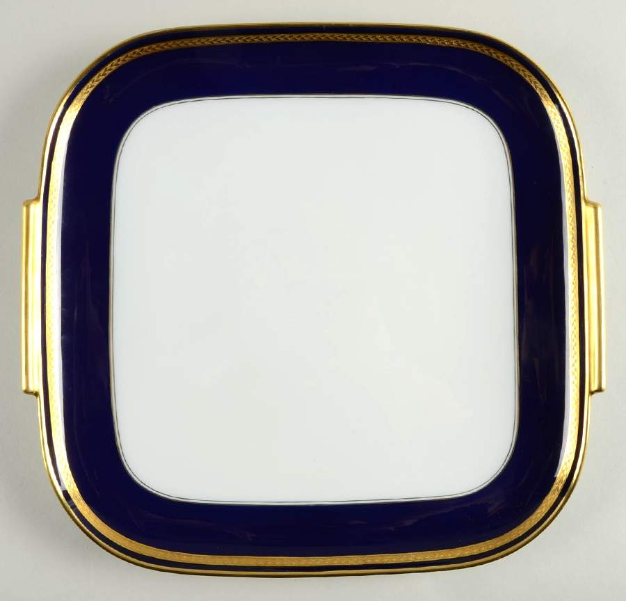 Monarch Square Handled Cake Plate by Hutschenreuther-1