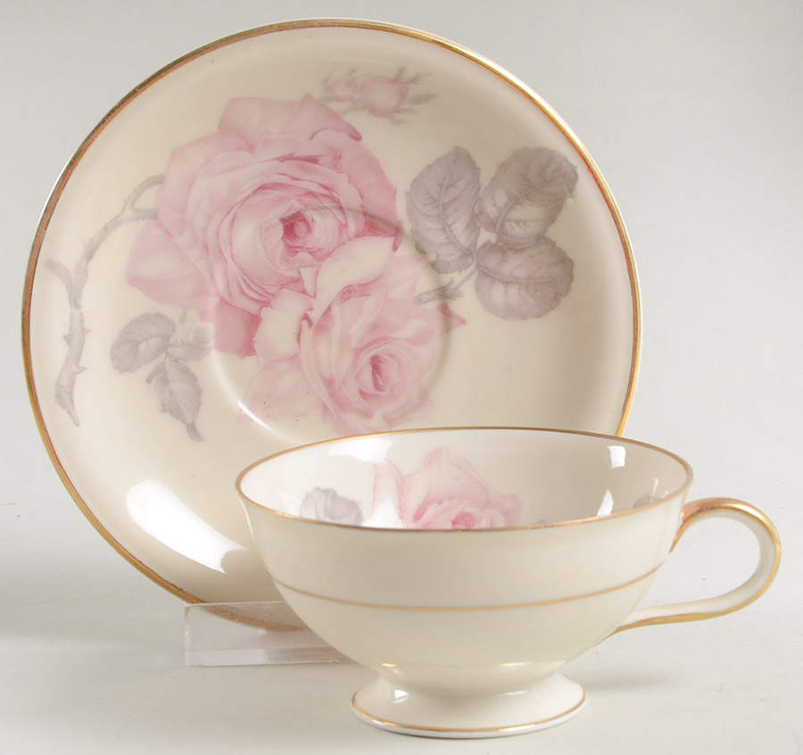 The Montrose Footed Demitasse Cup & Saucer Set by Hutschenreuther-1