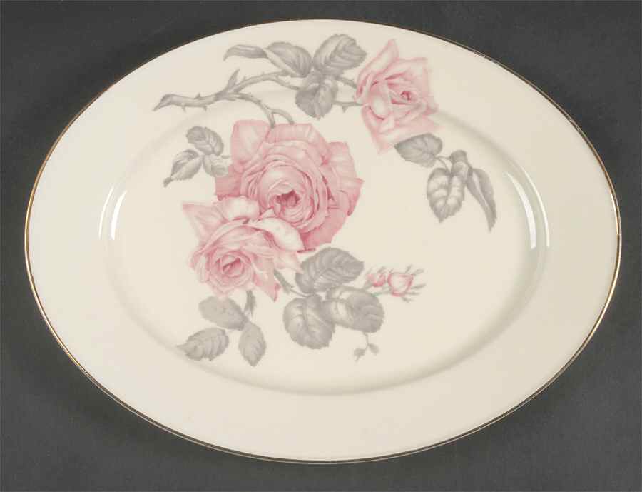 The Montrose 12" Oval Serving Platter by Hutschenreuther-1