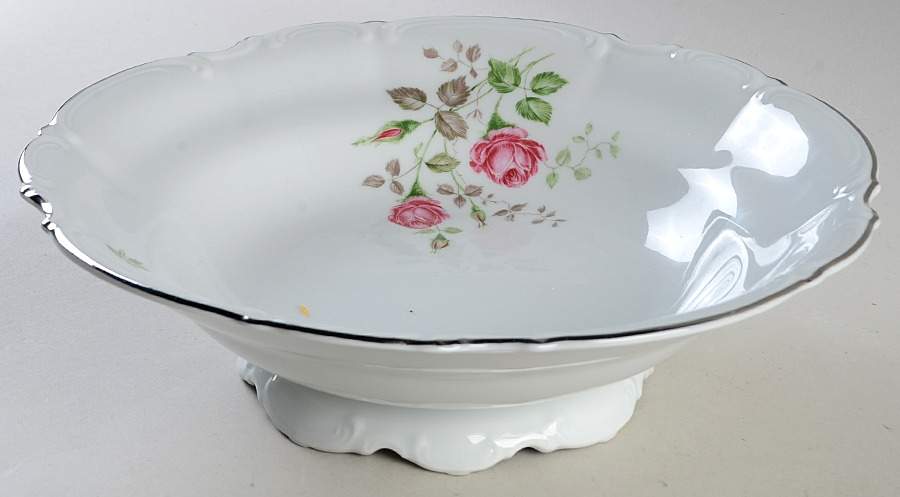 Moss Rose 10" Round Vegetable Bowl by Hutschenreuther-1