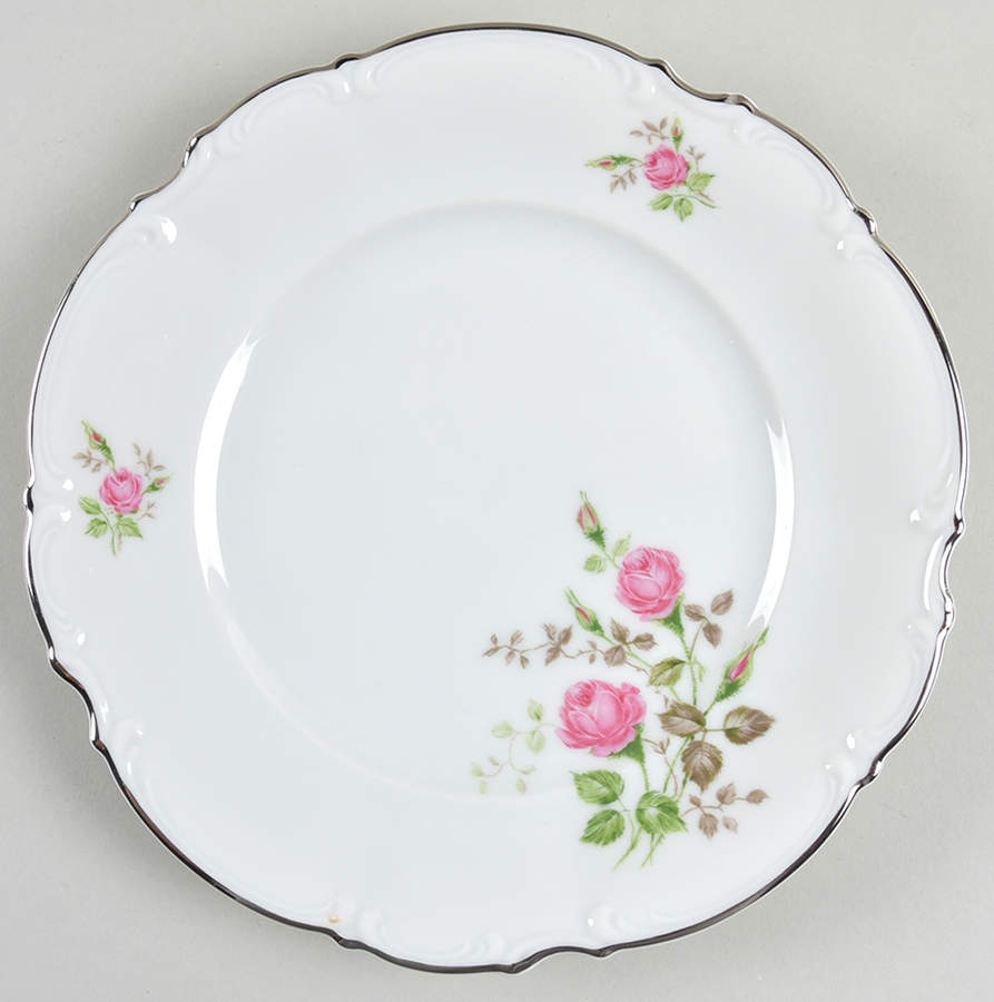 Moss Rose Salad Plate by Hutschenreuther-1
