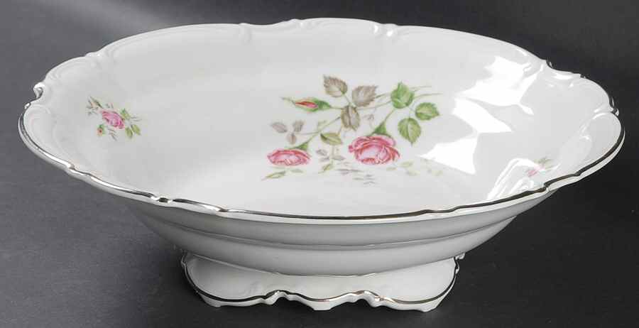Moss Rose 10" Round Vegetable Bowl by Hutschenreuther-1