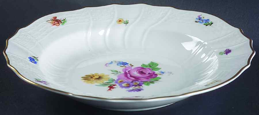 Moritzburg Large Rim Soup Bowl by Hutschenreuther-1