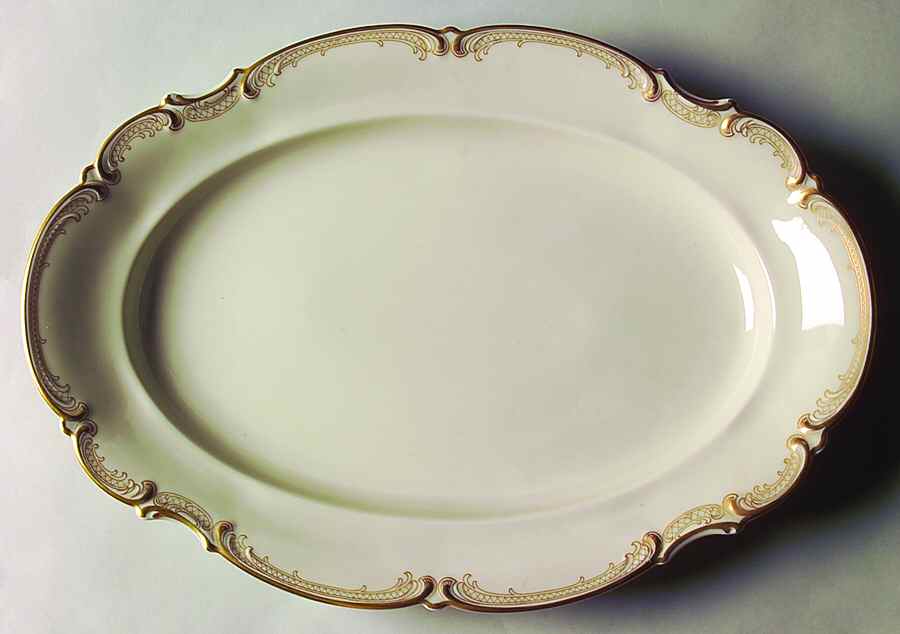 Munich 15" Oval Serving Platter by Hutschenreuther-1