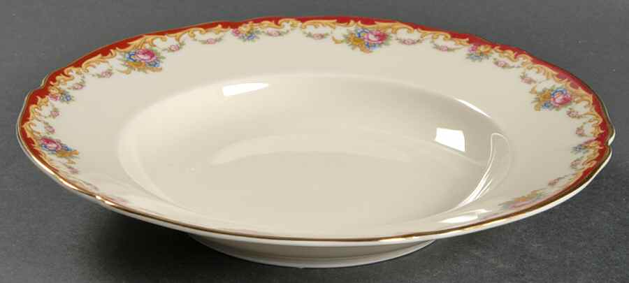 The Nanton Cream Rim Soup Bowl by Hutschenreuther-1