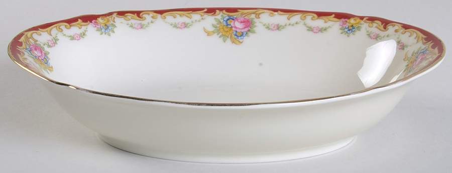 The Nanton Cream 8" Oval Vegetable Bowl by Hutschenreuther-1