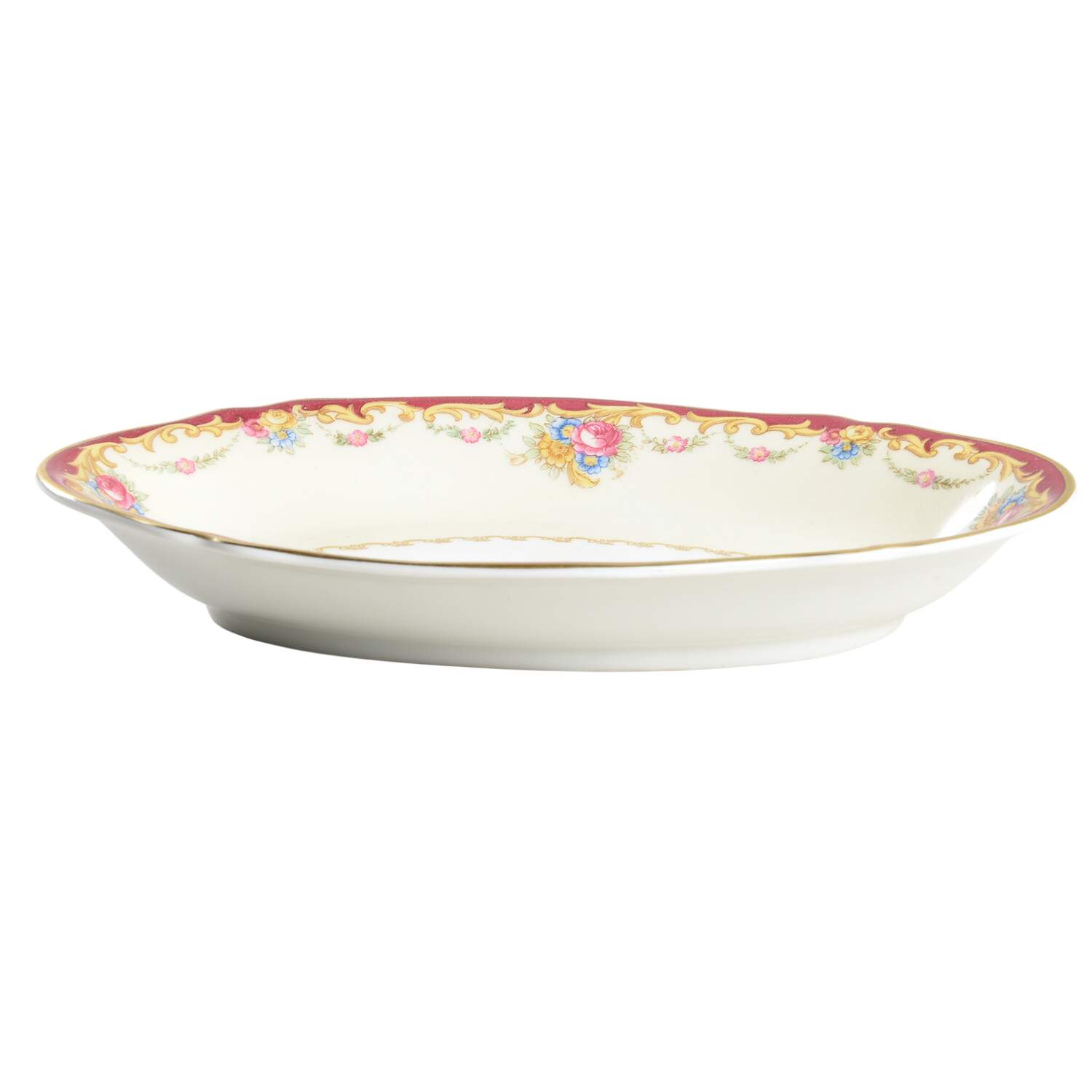The Nanton White with Goldscroll Relish by Hutschenreuther-1