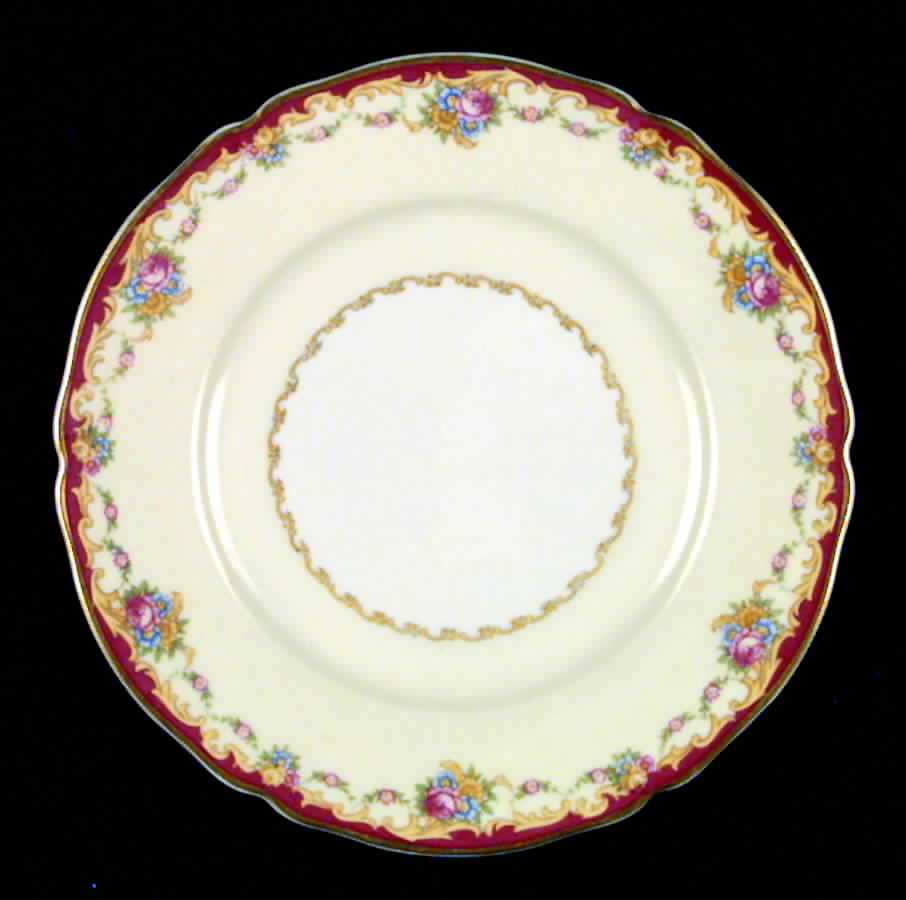 The Nanton White with Goldscroll Dinner Plate by Hutschenreuther-1