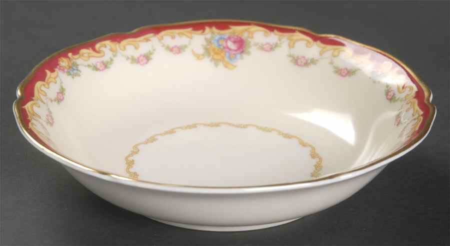 The Nanton White with Goldscroll Fruit/Dessert (Sauce) Bowl by Hutschenreuther-1
