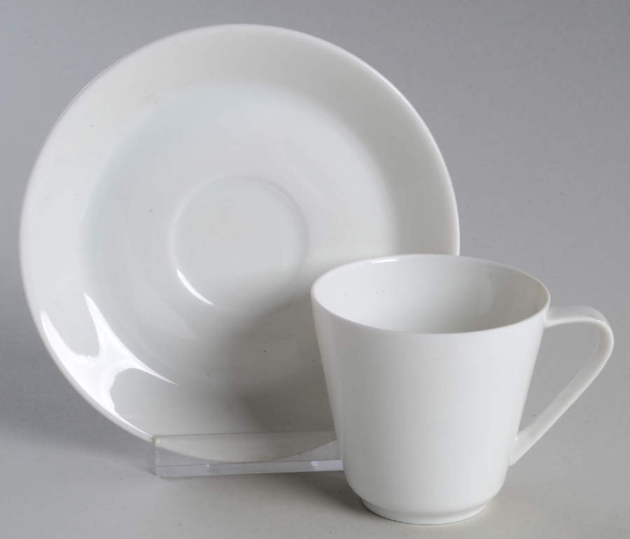 Noblesse Flat Demitasse Cup & Saucer Set by Hutschenreuther-1