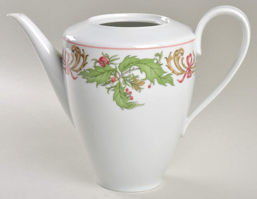 Noel (Rim Shape) Coffee Pot No Lid by Hutschenreuther-1