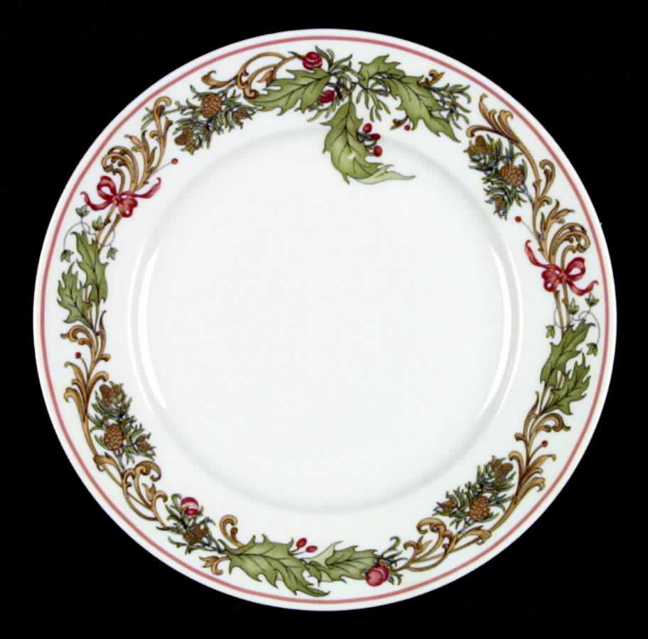 Noel (Rim Shape) Dinner Plate by Hutschenreuther-1