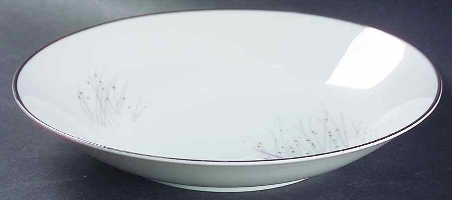 Norderney (Platinum Trim) Coupe Soup Bowl by Hutschenreuther-1