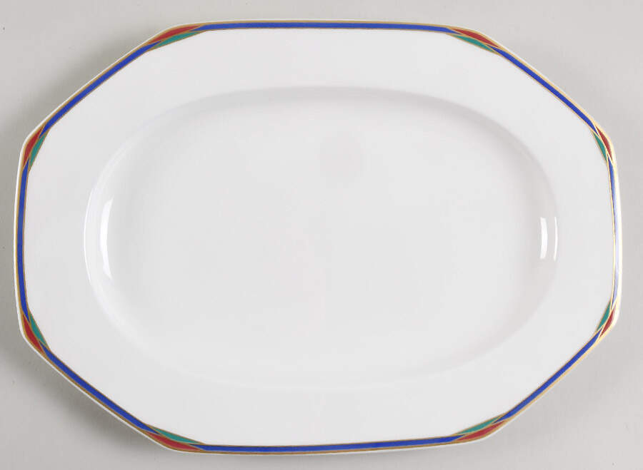 Novara 13" Oval Serving Platter by Hutschenreuther-1