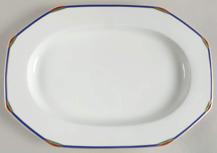 Novara 15" Oval Serving Platter by Hutschenreuther-1