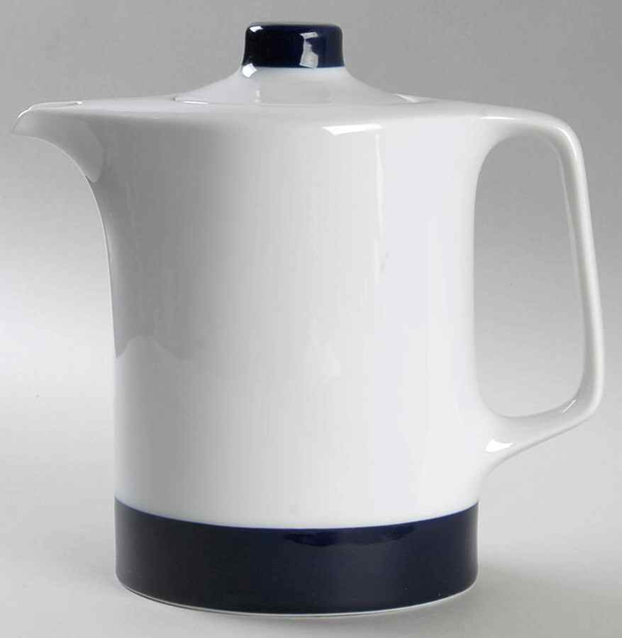 Novum Blue Coffee Pot & Lid by Hutschenreuther-1