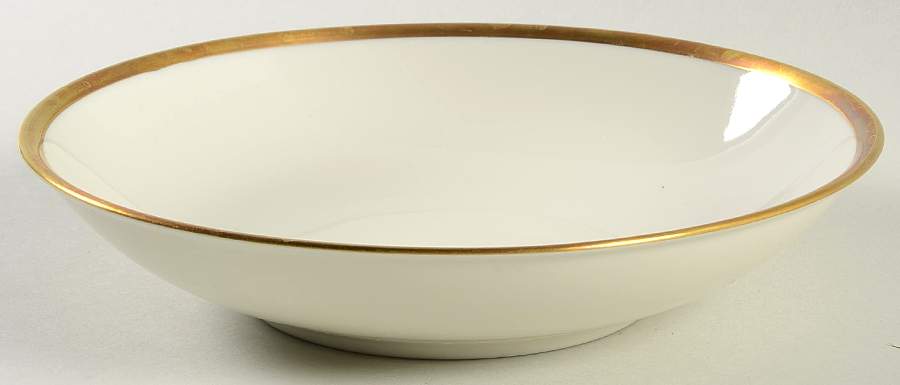 Olivia Gold Cream (Coupe) Coupe Soup Bowl by Hutschenreuther-1