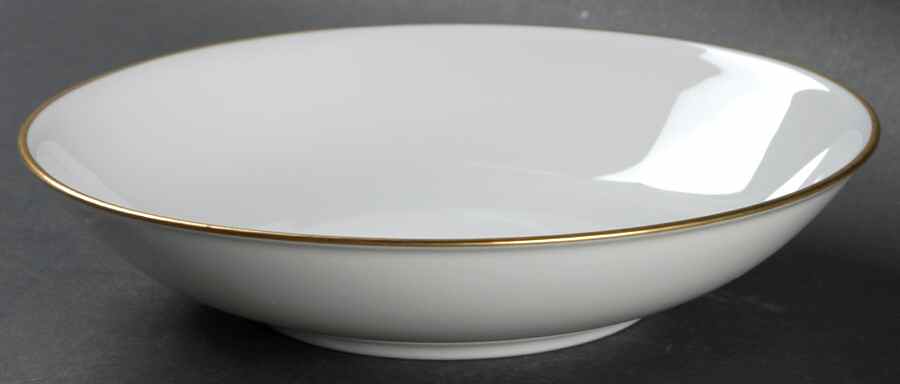 Olivia Gold White (Coupe) Coupe Soup Bowl by Hutschenreuther-1