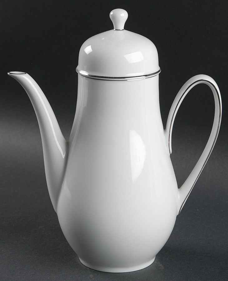 Olivia Platinum Coffee Pot & Lid by Hutschenreuther-1