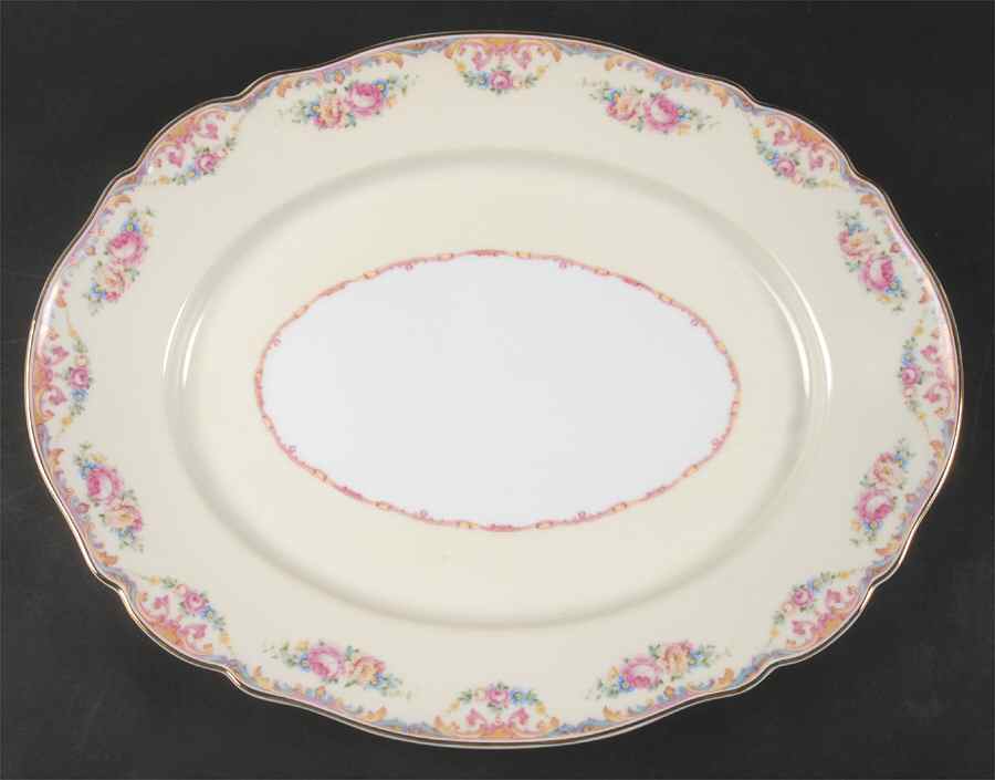 The Osborne 16" Oval Serving Platter by Hutschenreuther-1