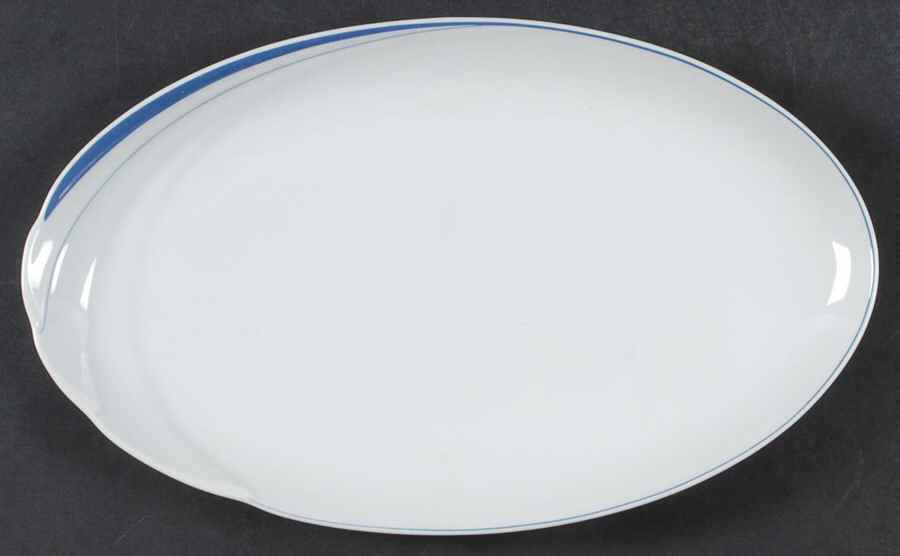 Pacific 12" Oval Serving Platter by Hutschenreuther-1