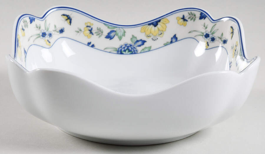 Papillon 7" Square Vegetable Bowl by Hutschenreuther-1