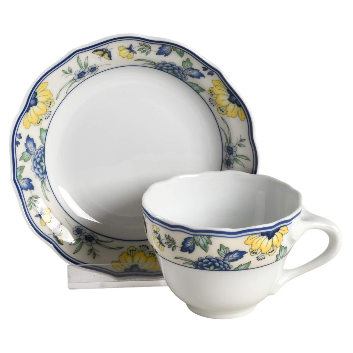 Papillon Espresso Cup and Saucer Set by Hutschenreuther-1