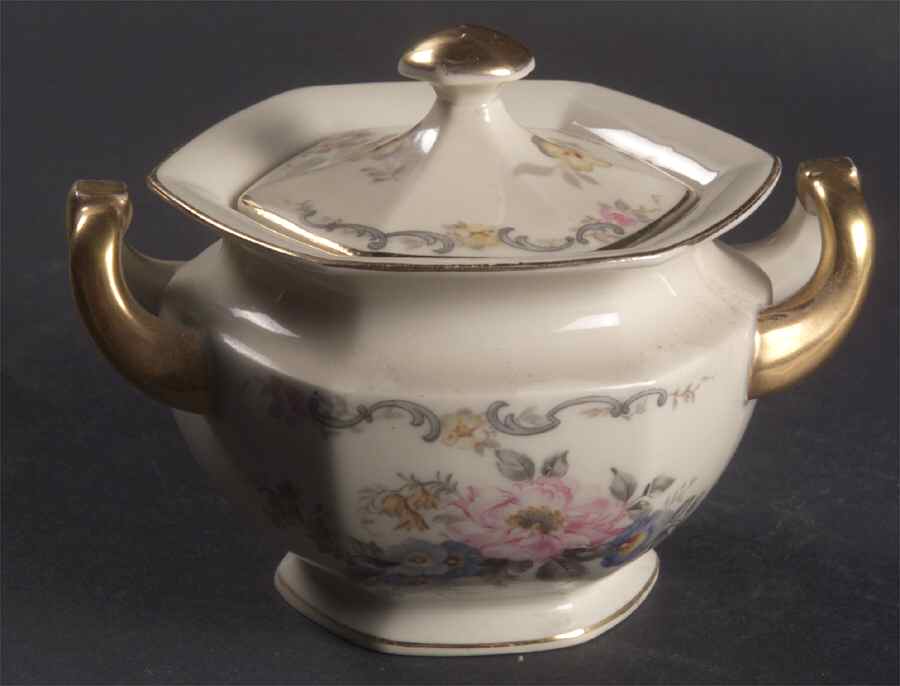 Pastelle Sugar Bowl & Lid by Hutschenreuther-1