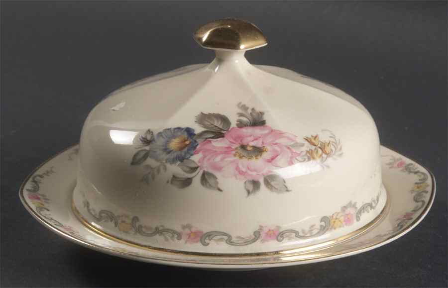 Pastelle Round Covered Butter by Hutschenreuther-1