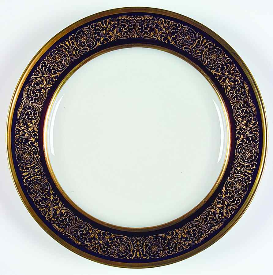 Pembroke Cobalt Blue Dinner Plate by Hutschenreuther-1
