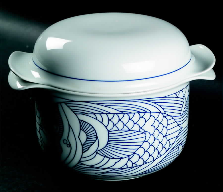 Pescara 1.75 Qt Round Covered Casserole by Hutschenreuther-1