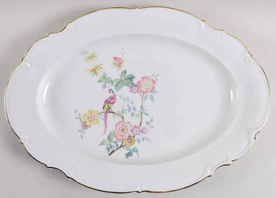 The Phoenix 16" Oval Serving Platter by Hutschenreuther-1