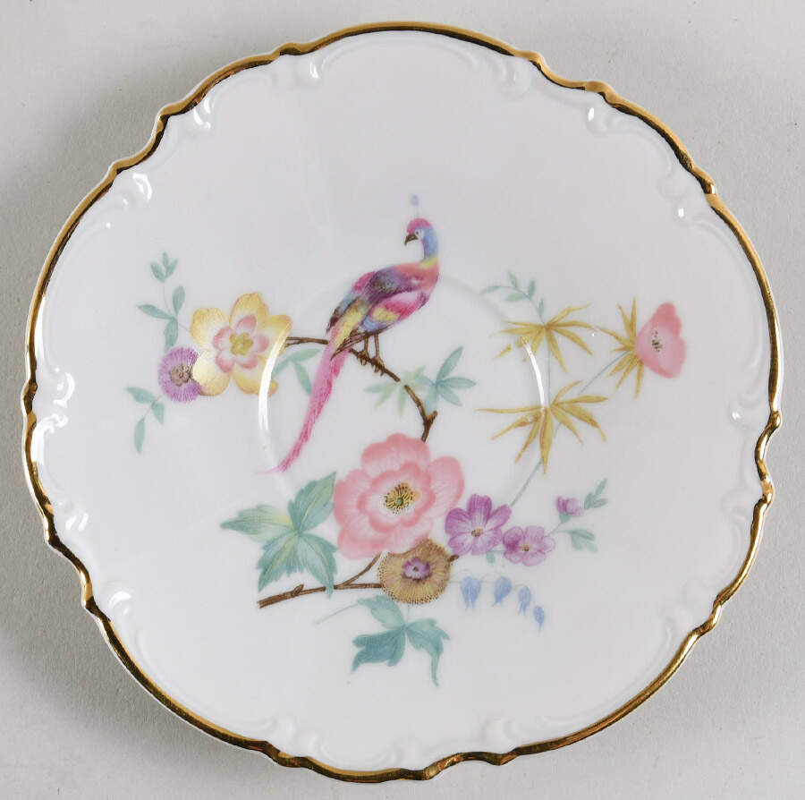 The Phoenix Saucer for Demitasse Cup by Hutschenreuther-1