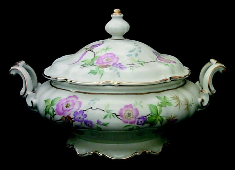 The Phoenix Round Covered Vegetable by Hutschenreuther-1