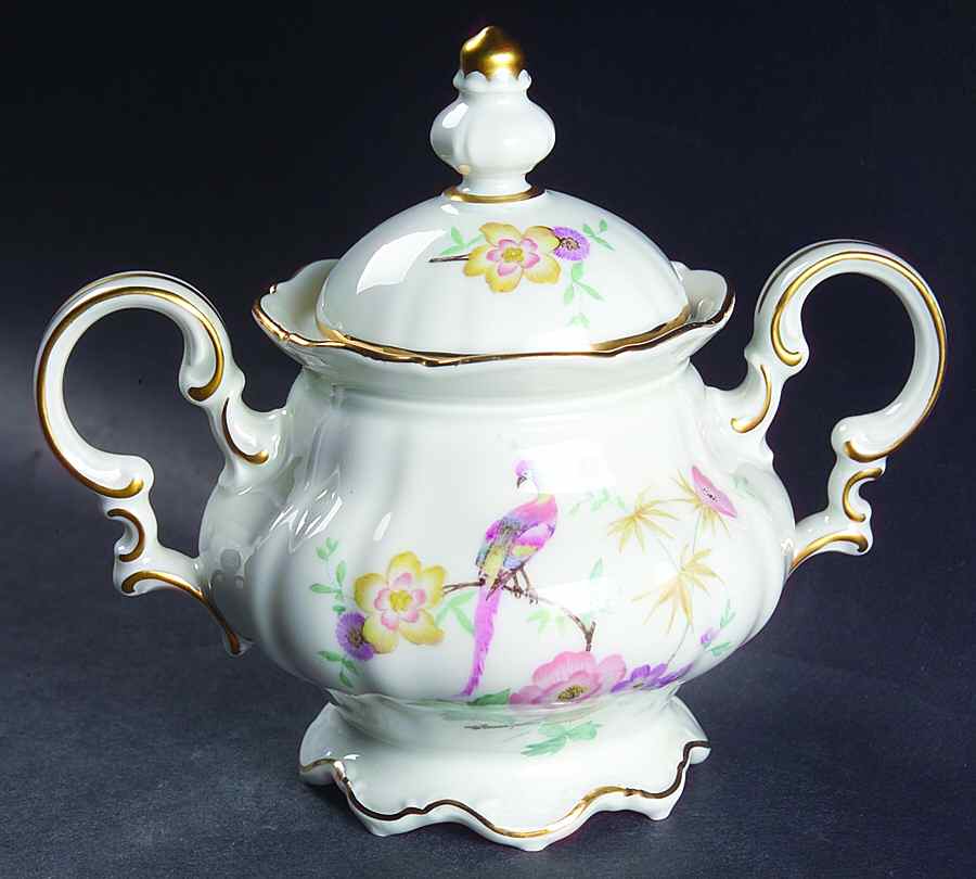 The Phoenix Sugar Bowl & Lid by Hutschenreuther-1