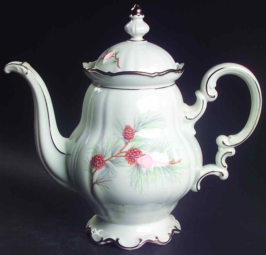 The Pine Coffee Pot & Lid by Hutschenreuther-1