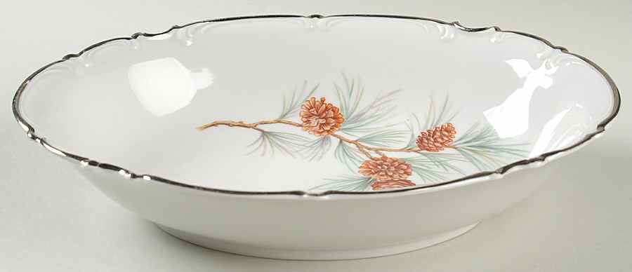 The Pine 10" Oval Vegetable Bowl by Hutschenreuther-1