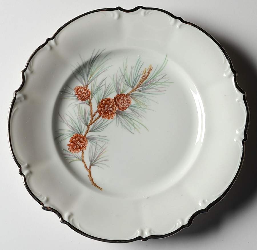 The Pine Salad Plate by Hutschenreuther-1