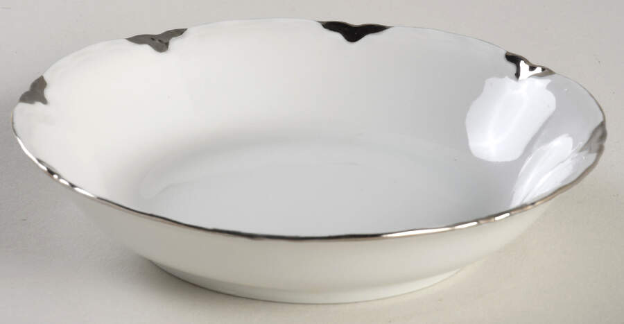 Platinum White Fruit/Dessert (Sauce) Bowl by Hutschenreuther-1